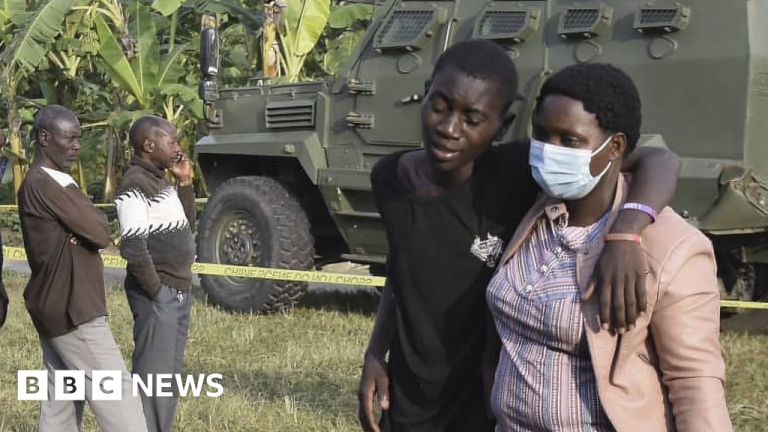 Uganda school attack: Dozens of pupils killed by militants linked to Islamic State group